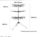 3 Tier MD9016 Foldable Cloth Hanger & Drying Rack Outdoor & Indoor Use. 