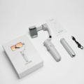 M1 3-Axis Foldable Gimbal Stabilizer with Remote Control for iPhone & Android - Handheld Smartphone Video Recording & Vlogging. 
