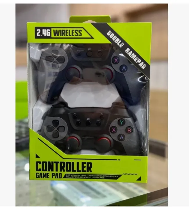 Pack of 2 Wireless Game Controllers with USB Dongle – Best for PC ...