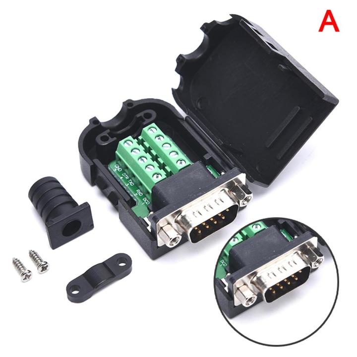 DB9 Connector RS232 Male Female 9 Pin RS485 Breakout Terminals COM Connectors Encounter