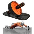 ABS ABDOMINAL ROLLER GYM EXERCISE WHEEL TONE AB FITNESS CORE STRENGTH TRAINING For Men And Women. 