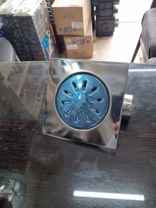 Bath%20Drain%20Premium%20GMP%20Drain%206"x6"%20stainless%20steel%20Horizontal%20Made%20in%20Turkey%20Square%20Bathroom%20Drain%20Shower%20Drain%20Kitchen%20Floor%20Removeable%20Tile%20Insert%20Drain%20Cover%20Insect%20Proof%20Deodorizing%20Large%20Flow%20-%20Image%206