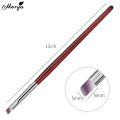 monja Nail Art Wood Angle Top Gradient Gradual Color Blooming Image Design Drawing Painting Brush Pen Manicure Tools. 