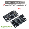1.5A Multi function Mini Boost Module Step Up Module 5V 8V 9V 12V With LED Indicator Diy Voltage Module 3.7V lithium battery boost. 