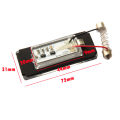 R56 Number License Light-1 x Pair Number License Plate Light-Black. 