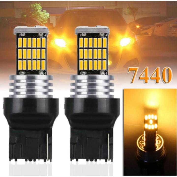 Canbus 45 Smd High Indicator Reverse Light T20 1156 BA15s 7440 7443 LED ...