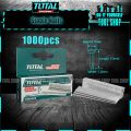 Total 1000 pcs Staple Nails Box 10mm for Wood, Plywood For 3 in 1 Staple or 3 Way Staple supported. 