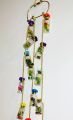 Wall Hanging Mini Glass Bottles With Rope For Wall Decor. 