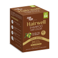 Hairwell Shampoo Hair Color (Light Brown). 
