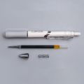 M&G Simple Retractable Gel Pen 0.5mm Black Ink Signature Pen Office Supplies.