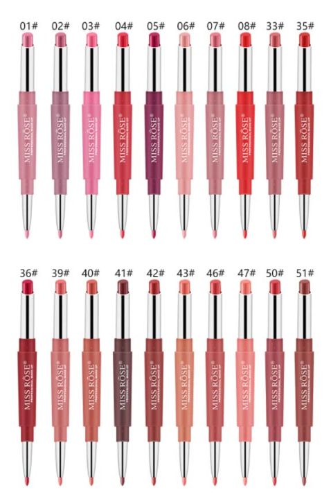 MISS%20ROSE%20High%20Pigment%202%20In%201%20Lip%20Liner%20+%20Lipstick%20-%20Image%202