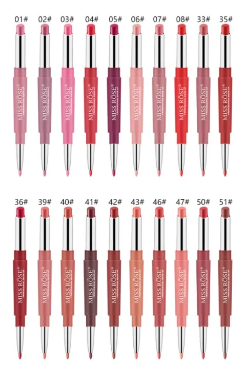 MISS%20ROSE%20High%20Pigment%202%20In%201%20Lip%20Liner%20+%20Lipstick%20-%20Image%202