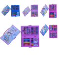 42 PCS Multi Colouring Kit/Set With Button Box Coloring kit Sofia Princess Barbie Unicorn Avengers. 