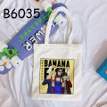 Anime BANANA FISH Tote Bag Canvas Cartoon Fashion Shoulder Bags School Bookbag Korean Style. 