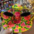 Chenuk Truck Art (kettle) set  4 pcs set and 6 pcs set/ Handicraft / HandPainted / Vip's Creation. 
