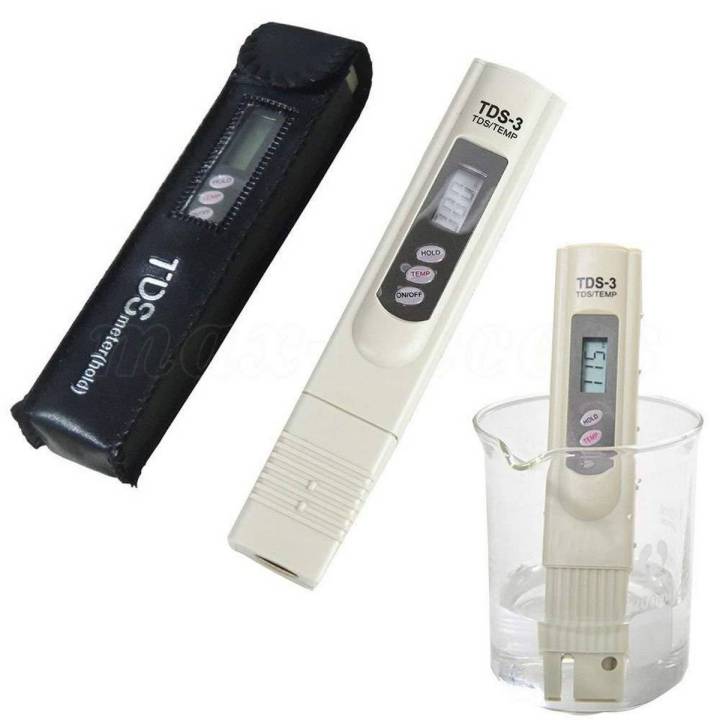 TDS Meter (Total dissolved solids), TEMP/PPM