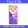 Vivo Y15s Polish Screen Tempered Glass Protector. 