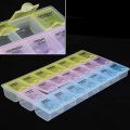 Safdar Mart- Weekly Pill Organizer 3 Times a Day, Travel Friendly Pill Box 7 Day with Large Compartments and Sturdy Design, Portable Medication Reminder for Vitamins /Fish Oils / Supplements (Weekly Pill Organizer 3 Times a Day). 