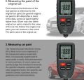 Paint Thickness Gauge TC100 Car Coating Thickness Meter for Used Car Buyers, Paint Mil Thickness Meter Gauge Check The Car’s Original Coating Auto Car Paint Meter. 