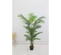 Imported artificial Palm tree with black Planter. 