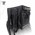 Large Insulated Food Delivery Bag 18x18x18 inch, Thermal Hot and Cold Backpack with Transparent Pocket. 