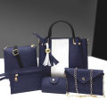 Hand bags for girls pack of 5 piece set with long strap. 