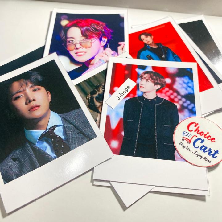 BTS Polaroid | Mix all member BTS Polaroid | Jungkook, Jimin, V, Jin, Suga, RM and J-Hope Polaroids | 14 Polaroids