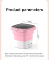 Mini Washing Machine with Dryer for Kids Clothes - portable mini washing machine - small foldable washing machine + dryer  for washed small baby clothes. 