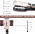 iGutech Hair Straighteners Flat Iron,Professional steam Hair Straightener, Anti-Scald Comb, Adjustable Temp and Auto-Off Function. 