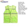 Vest Coat Hollow Out Men Women Summer Mesh Volunteer Waistcoat. 