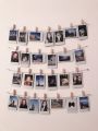polaroid picture deal for home decor polaroid clips and jute rope customize your own pictures. 