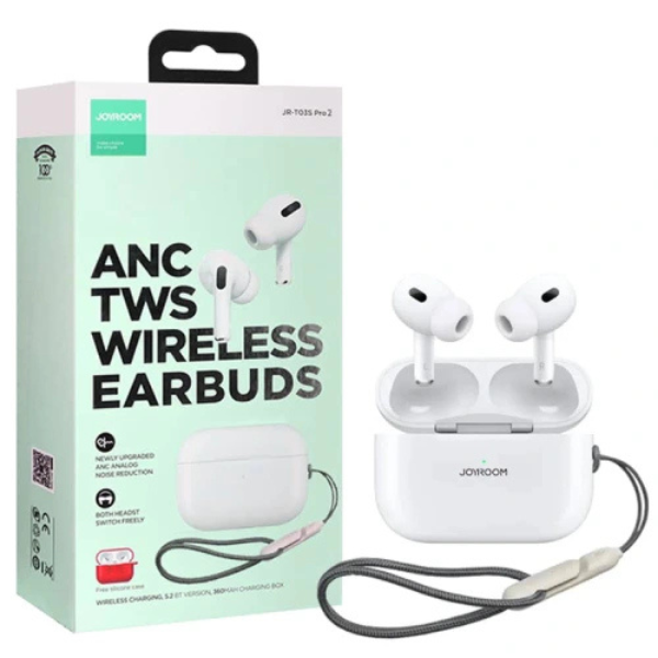 Joyroom AirPods 3 JR-T03S Plus – Wireless Earbuds With HiFi Sound and Long Battery Life – Earbuds Bluetooth – Wireless Earphones – Compatible With iOS and Android Devices