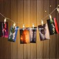 LED Photo Clip String Lights 5M 20 Clips 5v AAA Battery and USB Warm White LEDs Operated Fairy Bedroom Home Decoration for Hanging Photos. 