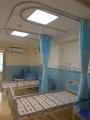 Curtain Ceiling Tracks for Hospitals - Aluminum Ceiling for single beds. 