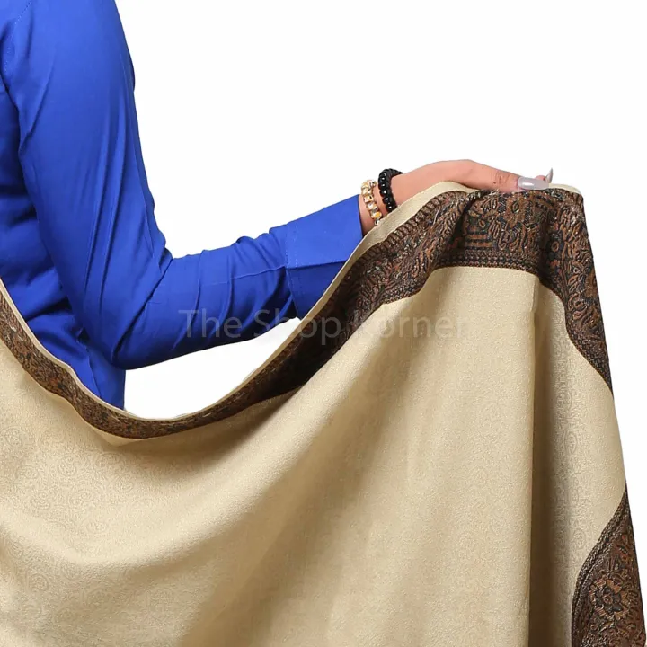 Acro%20Woolen%20beige%20Color%20Kashmiri%204%20Border%20Shawl%20/%20Dupatta%20For%20Her%20/%20Stole%20for%20Women%20-%20Image%206