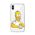 Homer Simpson Silicone Cover For Apple IPhone 15 14 13 12 Mini 11 Pro XS MAX XR X 8 7 6 6S 5 Plus SE Transparent Phone Case Homesickneisi. 