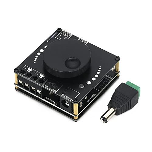 XY-AP50L Mini Bluetooth 5.0 50w + 50w Wireless Audio Power Digital Amplifier Board Stereo Amplifier 3.5MMAUX USB APP