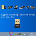 USB Bluetooth 5.0 Bluetooth Adapter Receiver 5.0 Bluetooth Dongle 5.0 Adapter for PC Laptop 5.0 BT Transmitter. 