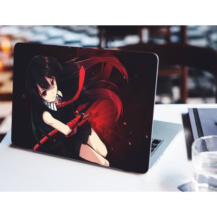 Manga akame ga kill Anime,Laptop Notebook Skin Sticker Cover Art Laptop Skin Fits 13.3" 14" 15.6" 16"