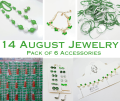 14 August Jewelry- Independence Day Jewelry-Pack of 6- High Quality Jewelry. 