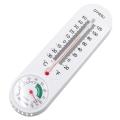 Wall Mounted Thermometer Hygrometer Moisture Meter Plastic Wall Hanging Thermometer for Indoor Outdoor Home Garden Greenhouse Planting Humidity , Incubator households, laboratories, vegetable greenhouses, agriculture, Temperature Meter Instrument. 