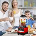 Silver Crest Blender SC-1589 High Performance Power Blender for Kitchen Professional Blender Smoothies Mixer Maker  2 in 1 With 4500W 100% Copper 2L Jug And 700ml Grinder Power Full Motor Easy To Operate or Clean and Safety & Long Service Life, Crushing |. 