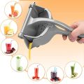 Stainless Steel Hand Squeeze Fruit Juice Manual Juice Machine Orange Lemon Smoothie Citrus Juicer Press Fruit Machine. 