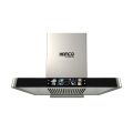 Hanco  Hood (T-Shape) Model T-111 Smart Voice Control Stainless Steel Hood with Advance Auto Cleaning, Hand Motion Sensor and High Quality LED Touch Display - Chimney Size 27 Inch And 29.5 Inch. 