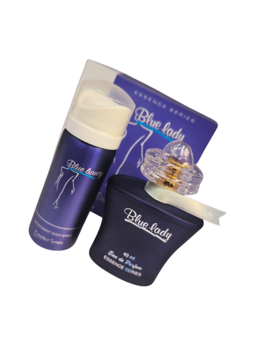 Blue Leady Perfume, Blue Leady EDP, Women Perfume 40ml, Perfume with Body Spray, Long Lasting Perfume, Floral Fruity Perfume, Best Women Perfume Pakistan, Gift Perfume for Her, Affordable Perfume Set, Eau de Parfum Women, Body Spray for Women, Everyday Pe