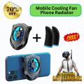 P11 Universal Mobile Cooling Radiator Fan Game Cooler System | Portable Adjustable Gamepad Trigger Controller Holder | Heat Sink Radiator For Gaming PUBG FREEFIRE. 