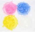 Silicone Stretch Lids, Reusable Bowl Lids Food Cover Wrap, BPA-Free Food Storage Cover for Platters, Dishes, Jars, Bowls, Pot and Fruits, Dishwasher, Microwave and Freezer Safe, 6-Pack-Multi color. 