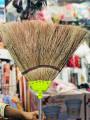 Broom Stick پھول جھاڑو Phool Jhaaru Jharo Jharoo Jharu Feather Broom Sweeper Feather Duster Long Lasting Export Quality Durable Feathers. 