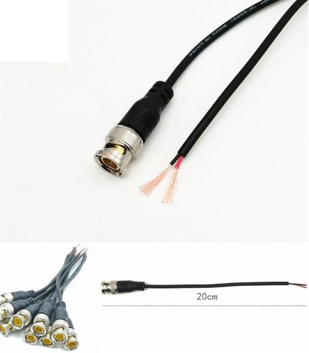 2pcs%20BNC%20video%20connector%20jack%20Q9%20CCTV%20camera%20head%20adapter%20wire%20cable%2075ohm%20-%20Image%202