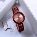 Beautiful Brass case quartz watch for Women/Girls | Different Colours available. 